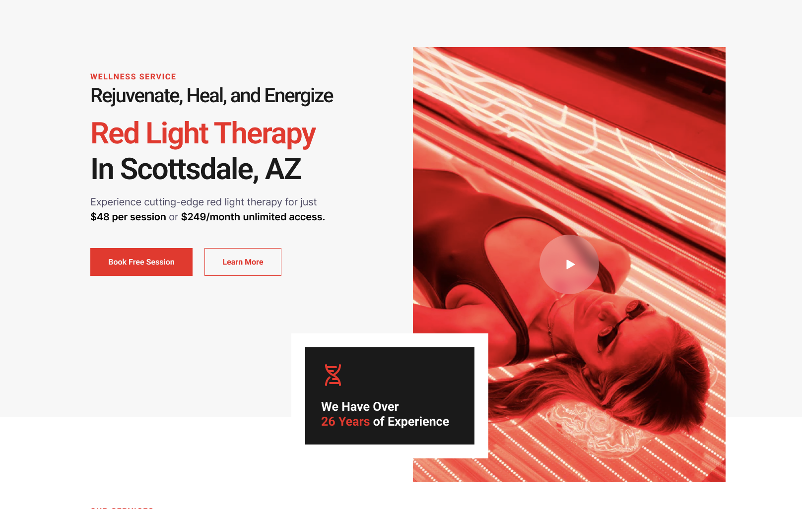 Scottsdale Red Light Therapy